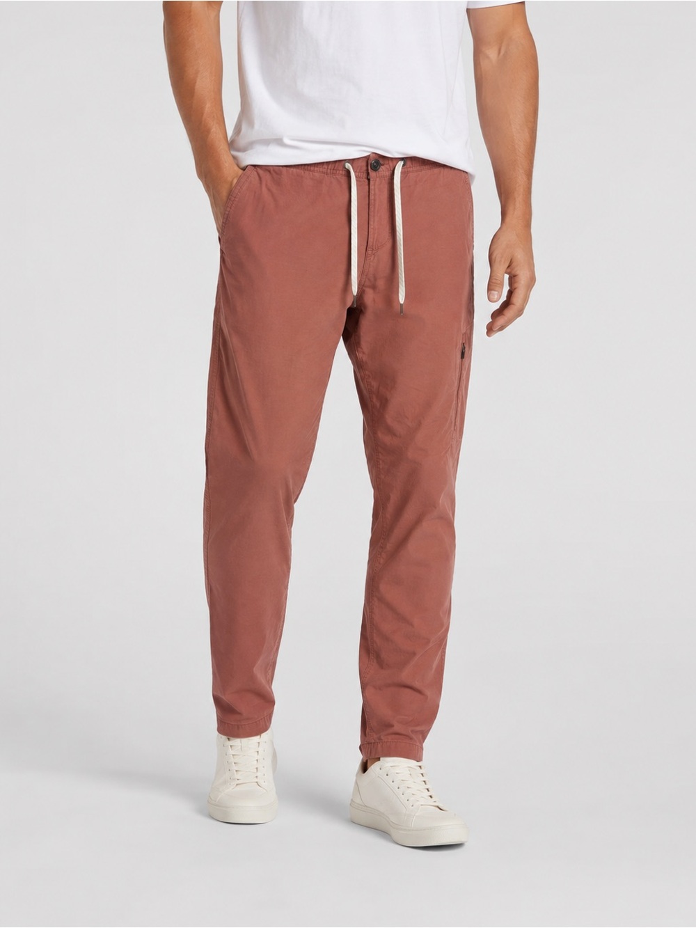 Vuori Ripstop Climber Pants Men’s Large Terracotta Rust Drawstring